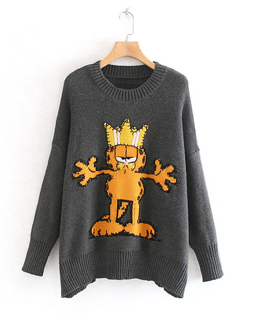 Ladies Novelty Sweater "Garfield"